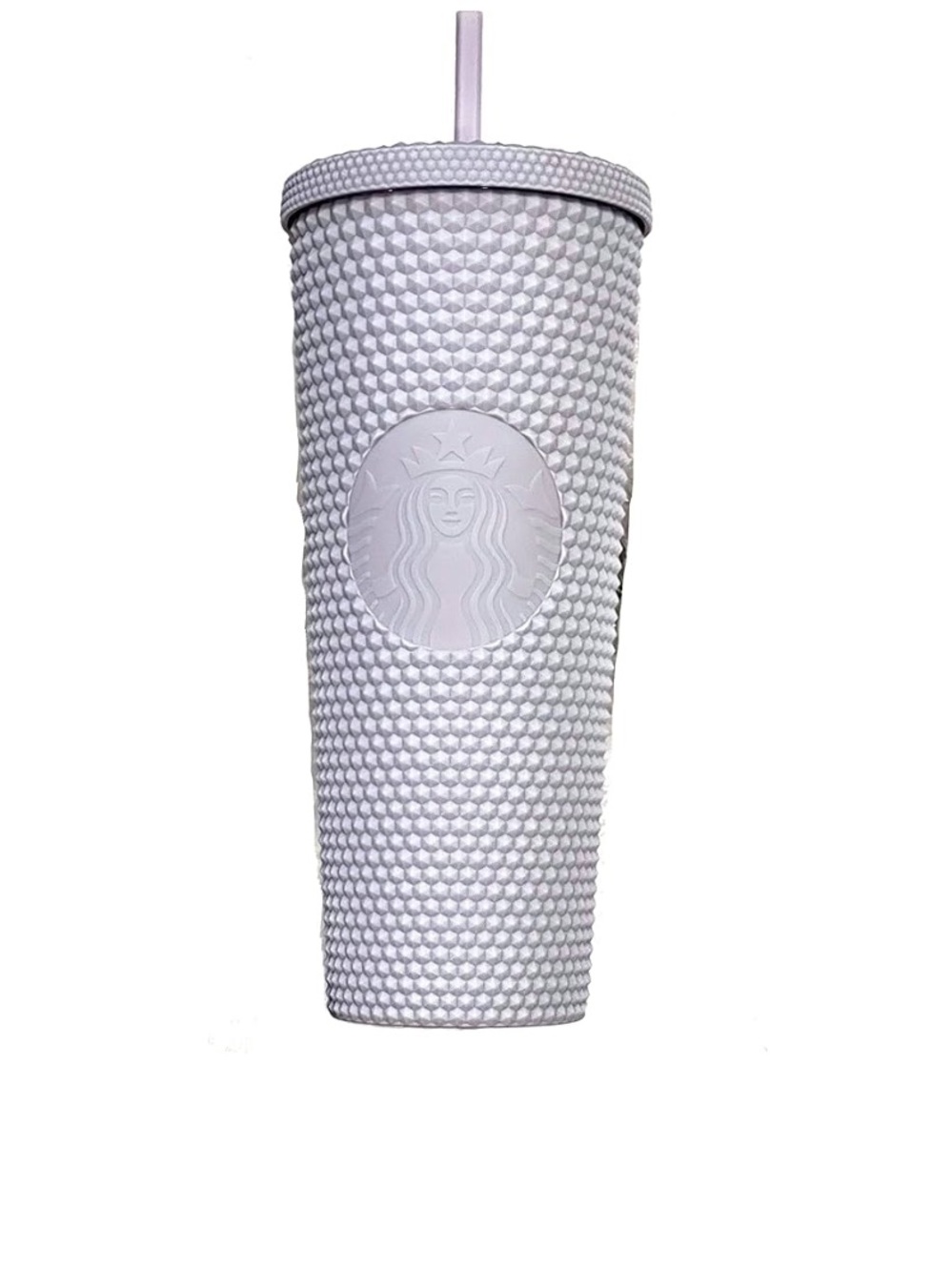 NWT Starbucks White Bling Tumbler - 24 oz